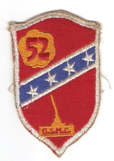 Patch Marine Corps 52nd Defense Battalion USMC