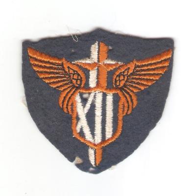 WWII 12th Tactical AF Felt Patch