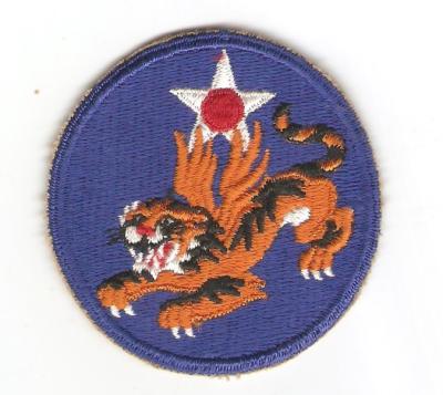 WWII 14th Flying Tigers Army Air Force AAF Patch