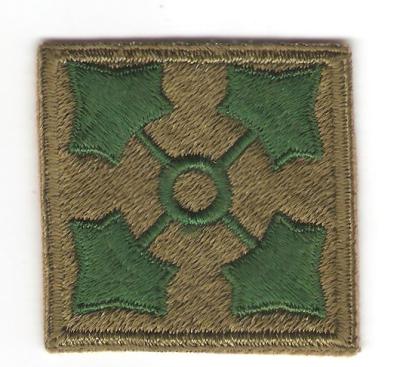 WWII Patch 4th Infantry Division