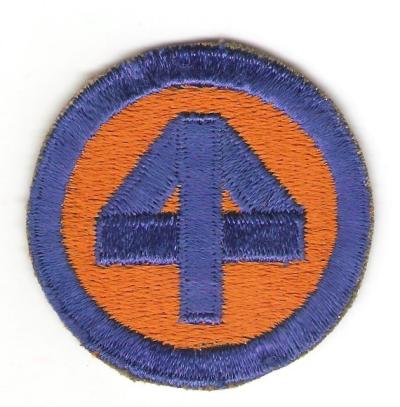 WWII Patch 44th Infantry Division Small Windows