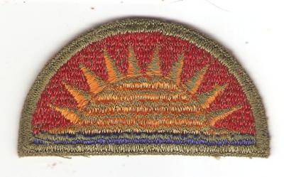 WWII 41st Infantry Division Patch Greenback