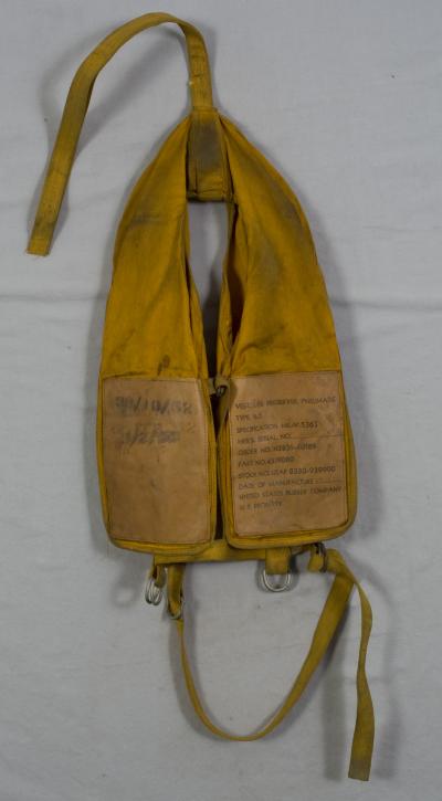 Korean War Air Force Pilot B-5 Life Preserver Vest