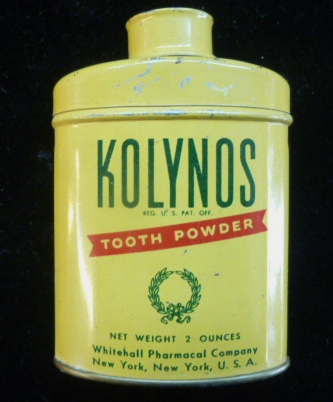 kolynos tooth powder