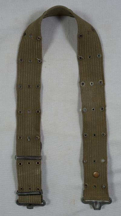 WWII M36 Web Pistol Belt Khaki