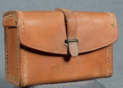 WWII Leather Spare Parts Pouch