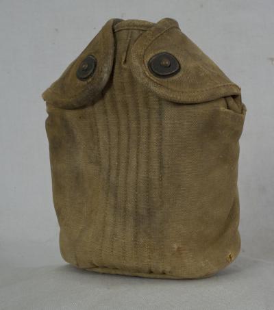 WWII Khaki Canteen Cover 