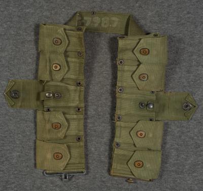 SOLD Archive Area-- WWII M1 Garand Ammo Cartridge Belt