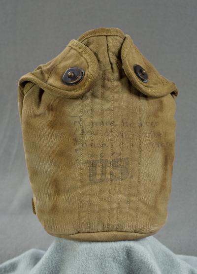 WWII Airborne Mounted Canteen Cover 