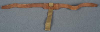 WWII M1928 Haversack Pack tail Leather Strap
