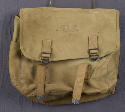 WWII M-36 Rubberized Musette Bag Atlas 