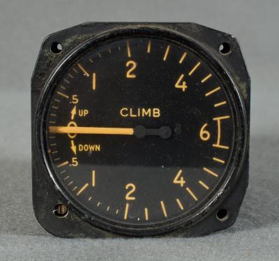 WWII Rate of Climb Vertical Speed Gauge Type C-2