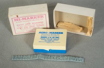 WWII MI-Maker Navy Marine Marking Kit