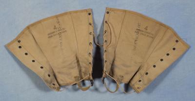 WWII USMC Leggings Minty M-1938 Size 4
