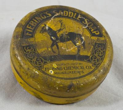 Vintage Fiebing's Saddle Soap Tin