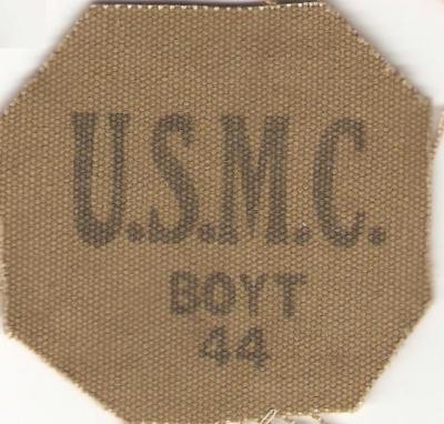 WWII USMC Boyt Cloth Section