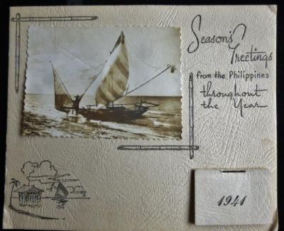 WWII Philippines 1941 Souvenir Calendar 