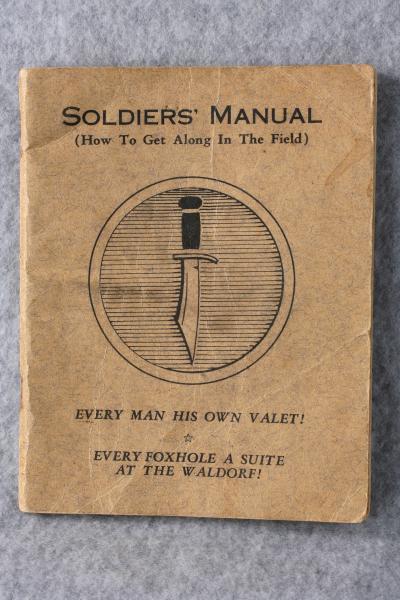 WWII Kiska Task Force Soldiers Manual