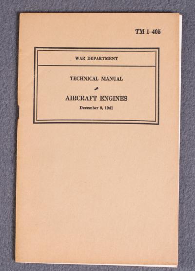 TM 1-405 Manual Aircraft Engines 1941