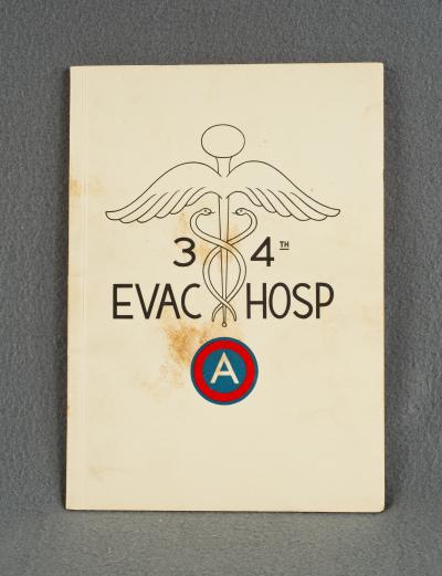 WWII Book 34th Evacuation Hospital 3rd Army