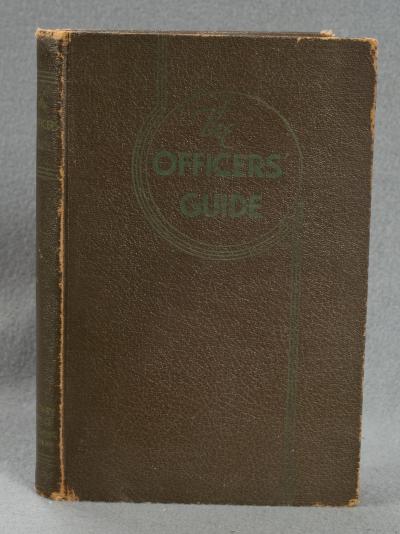 WWII Army Officers Guide 3rd Edition 1939
