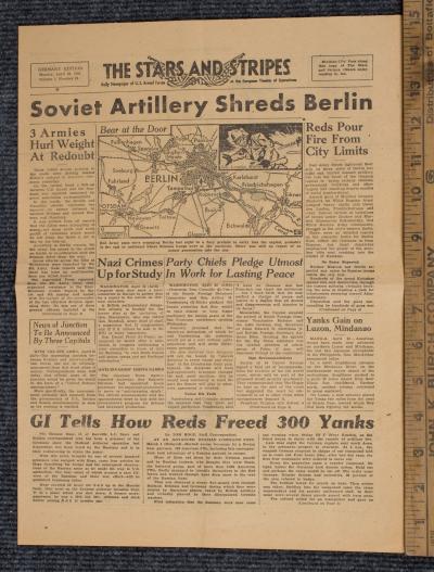 Stars and Stripes Germany Edition  April 23 1945