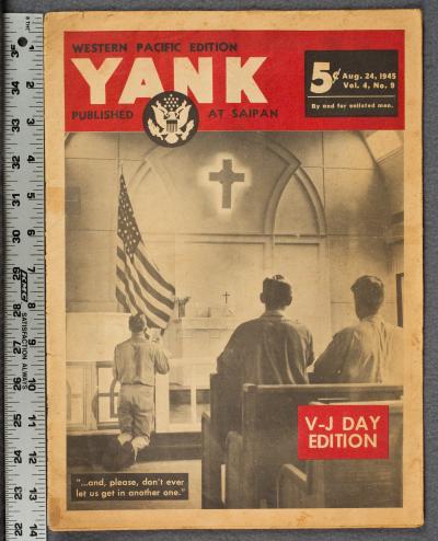 Yank Magazine Western Pacific Saipan Augt 24 1945