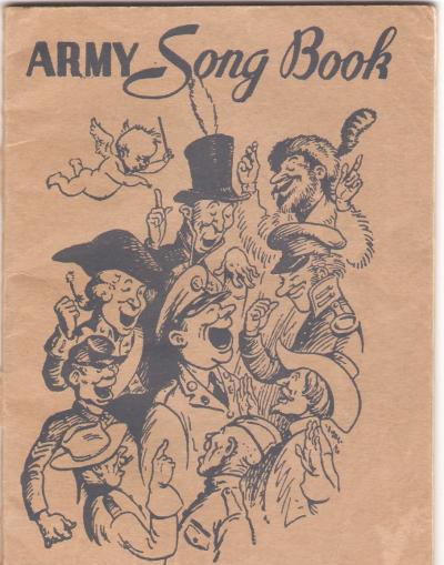 WWII Army Song Book 1941