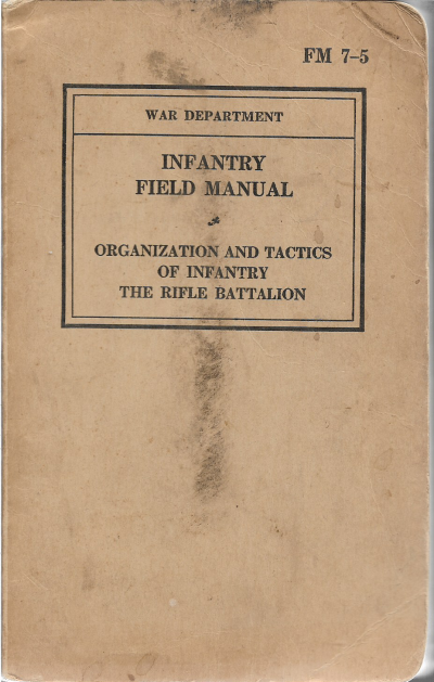 Manual FM 7-5 Infantry Field Manual