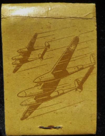 WWII Santa Maria Matchbook Cover