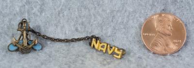 WWII USN Navy Sweetheart Pin Set