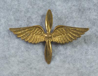 WWII USAAF Sweetheart Winged Prop Pin AAF