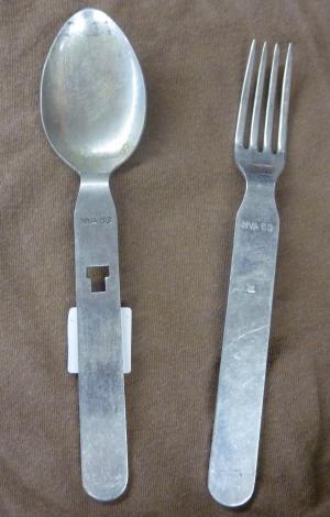 East German Field Mess Utensils