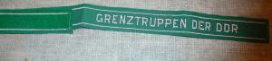 East German Cuff Title Grenztruppen Der DDR