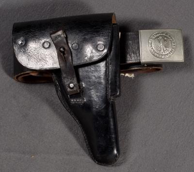 SOLD Archive Area-- West German P38 Holster Belt and Buckle