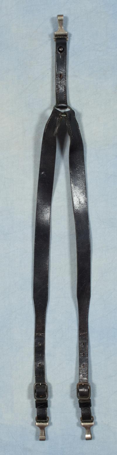 German Police Leather Y-straps