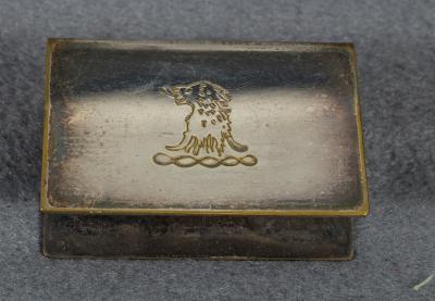 WWI Trench Art Match Safe
