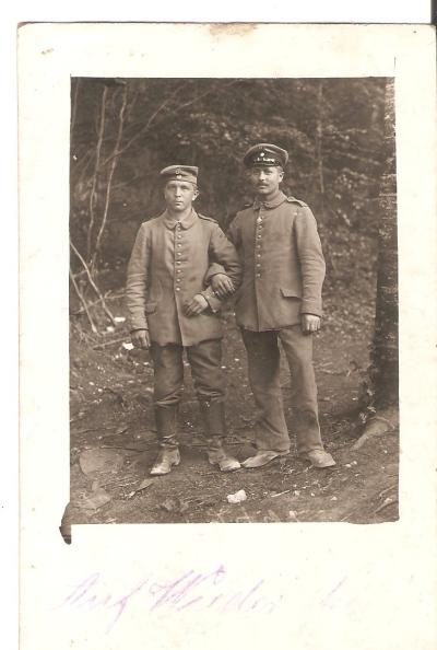 WWI German Soldier Feldpost 4th Reserve Infantry