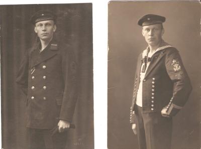 WWI Imperial German Sailor Kriegsmarine Postcards