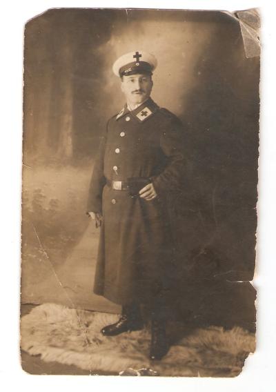 Imperial German Medical Soldier Red Cross Photo