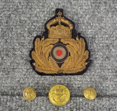 Imperial German Navy Officer's Cap Insignia