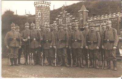 WWI Picture Postcard German Soldiers 28th Infantry