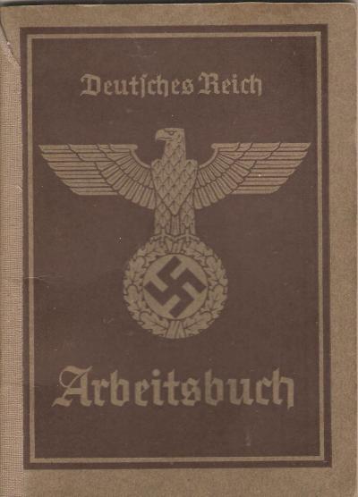 Arbeitsbuch Reichswerke Hermann Goering