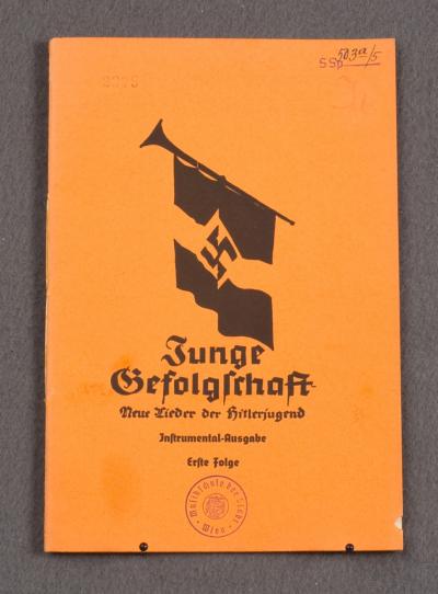 HJ Hitler Youth Junge Gefolgschaft Song Book