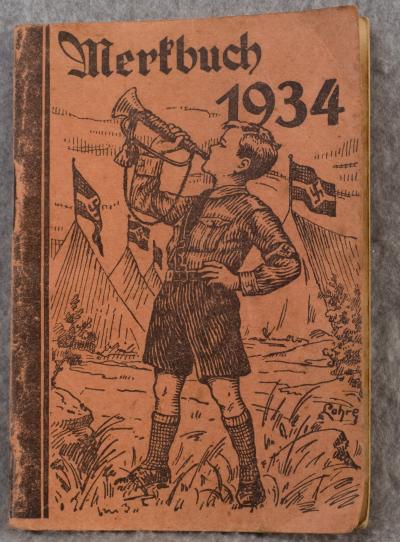 WWII German HJ Hitler Youth Calendar Booklet 1934
