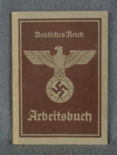 WWII German Arbeitsbuch Munitions Worker