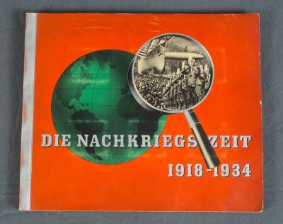 German Cigarette Card Album Die Nachkriegs Zeit