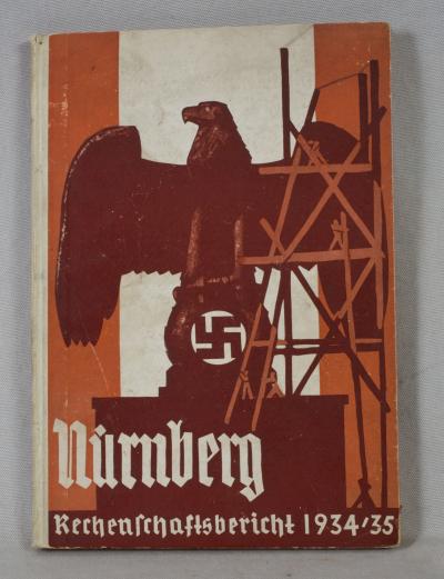 Book Nurnberg Rechenschaftsbericht 1934-35 