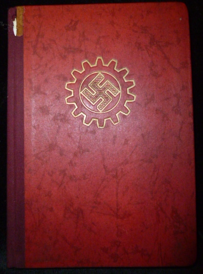 WWII German DAF Book Gau Hamburg