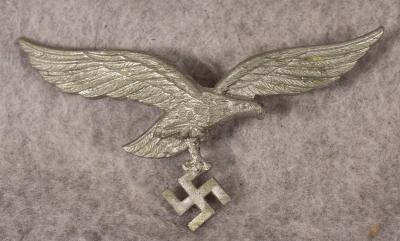 WWII German Luftwaffe Visor Cap Eagle